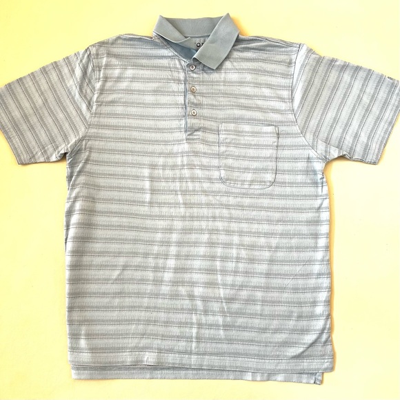 Izod Blue Golf Polo Shirt B8/18 - Picture 1 of 8